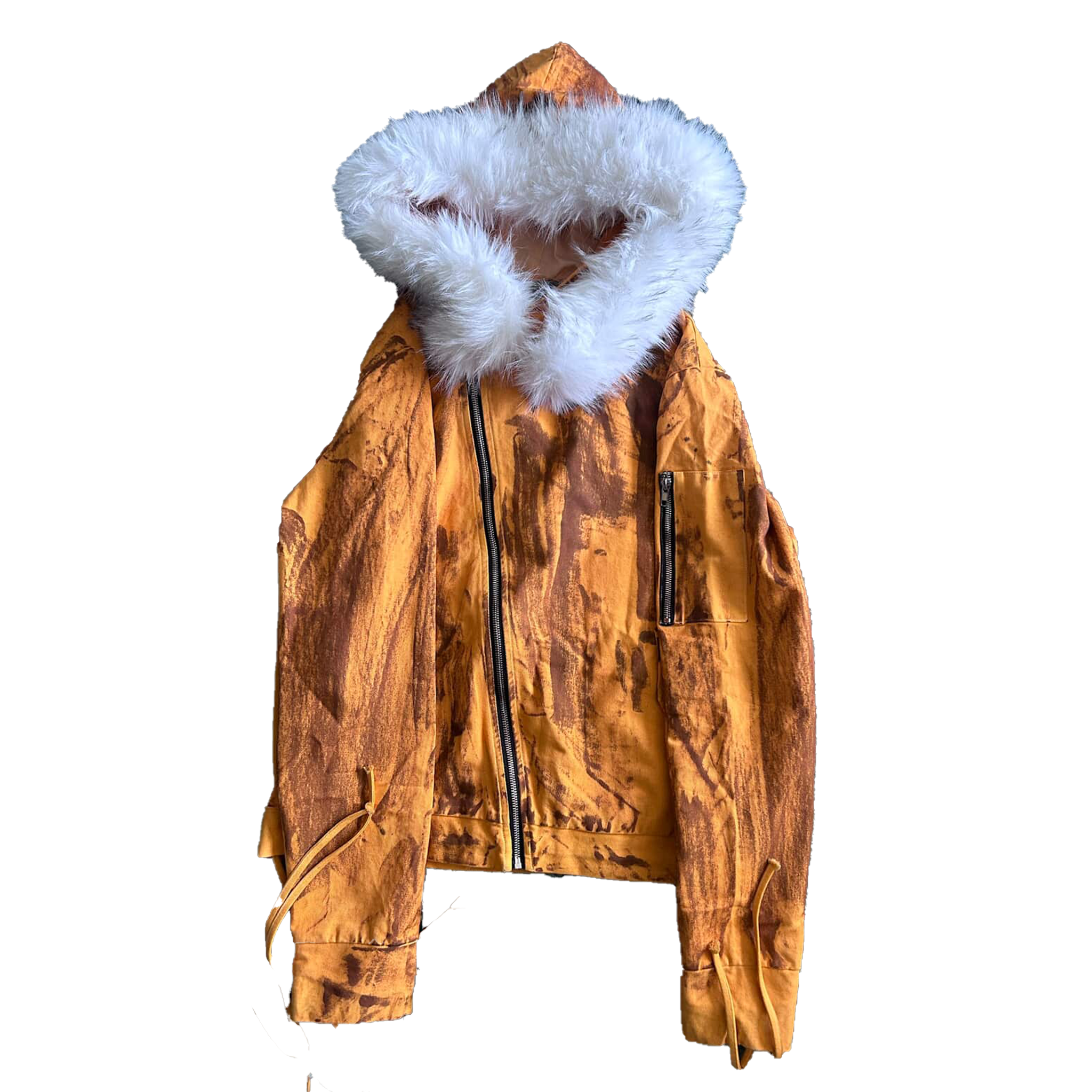 AW25 Tea-dye Fur Jacket image 1